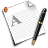 File Write Document Icon 48x48 png